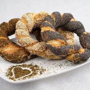 בייגל פרצעל עגול