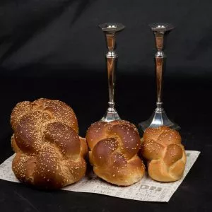 חלות ב-3 גדלים